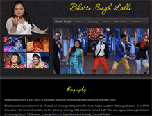 Tablet Screenshot of bhartisinghlalli.com